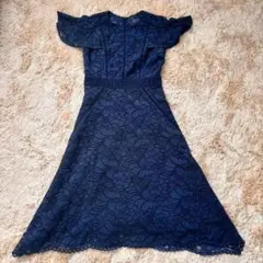 ダイアグラム　レース　ワンピース　Aライン