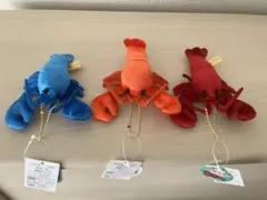 くったりロブスター　シャイニー　VMC オレンジ、レッド、ブルー　コンプリート