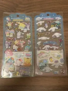 サンリオ　ドロップジュエリーシール シナモン キティ　クロミ　マイメロ