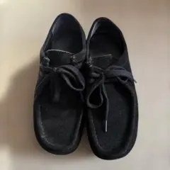 【値下げ】黒 スエード モカシン　ローファー シューズ