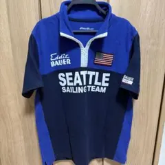 Eddie Bauer SEATTLE SAILING TEAM ポロシャツ　Lのサムネイル