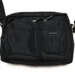 CROCODILE ショルダーバッグ ブラックのサムネイル