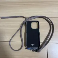 ajewショルダーストラップ付きスマホケース　iPhone14pro