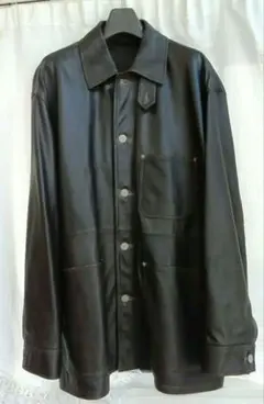 YLÈVE SHEEP LEATHER COVERALL JACKET - メルカリ