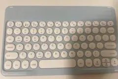 ライトブルー Bluetoothキーボード 本体