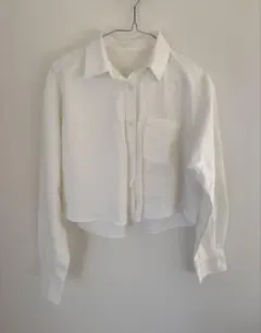 GU ジーユー オックスフォードショートシャツ 長袖シャツ