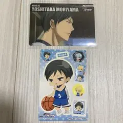 黒子のバスケ　森山　森山由孝　海常　ステッカー　メタルカード　メタリック　カード