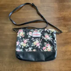 Cath Kidston フラワープリント　ポシェット　バッグ