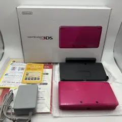 【動作確認済み✨️箱付き】ニンテンドー3DS 本体 グロスピンク