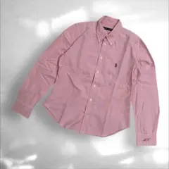 Ralph Laurenラルフローレン　ボタンダウンシャツ 長袖ブラウス　（B2