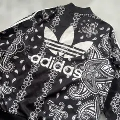 アディダスオリジナルス トラックジャケットトップス 総柄 ペイズリー M