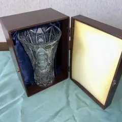 Bohemian Glass ボヘミアングラス　花瓶