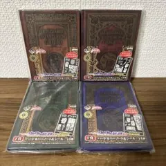 【4冊セット】ジョジョの奇妙な冒険　第五部　一番くじ　ハードカバーノート&シール