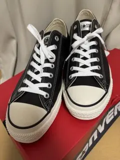 Converse All Star レザー　BLACK