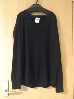GAP メリノウールVネックセーターtrue black　Sサイズ