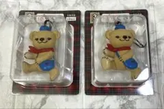 ぽすくまフィギュアストラップ　2個セット