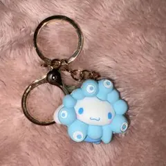 シナモロール パステル サンリオミャクミャクなりきり立体マスコット キーホルダー