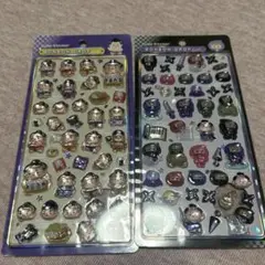 【正規品】ボンボンドロップシール　和柄 忍者　相撲