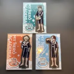 ヒロアカ 爆豪・緑谷・轟 アクスタお風呂ver.