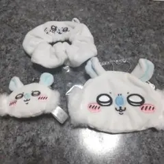 ちいかわ　モモンガ　ポーチ　シュシュ　がま口ポーチ　3点セット