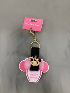ディズニー ミニーマウス カチューシャホルダー ロゴ 黒
