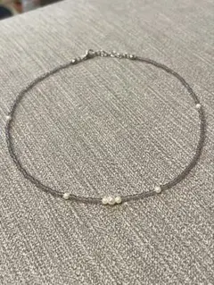 ハンドメイド ビーズアクセサリー ネックレス