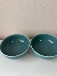 白山陶器 丼 2個セット 青磁色のサムネイル