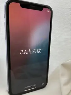 iPhone11 64GB パープル SIMフリー バッテリー80％ 初期化済
