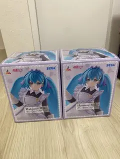 初音ミク　クラシカルメイド　Luminasta フィギュア　２個セット