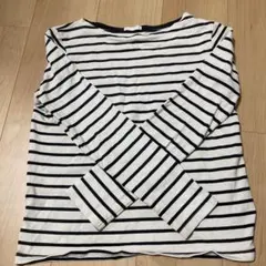 GU ストライプ 長袖Tシャツ Sサイズ