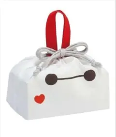 おまけ付⭐ベイマックス ランチ巾着新品 Skater ディズニーお弁当ミニ巾着付