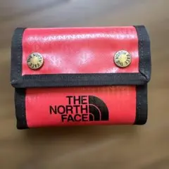 THE NORTH FACE 三つ折り財布 レッド