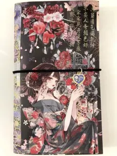 収納たっぷり！6ページ縦長タイプのファイル♡cottonmelody様♡和柄♡