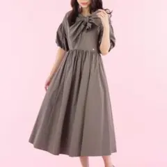 定価29,700円 未使用 ローズティアラ リボン ワンピース 42