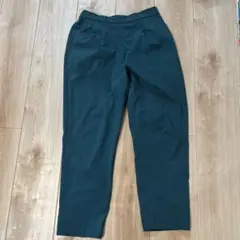 グローバルワーク　ウツクシルエットドライテーパードパンツ　XL