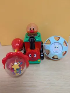 アンパンマン汽車・ 音の出るおもちゃセット
