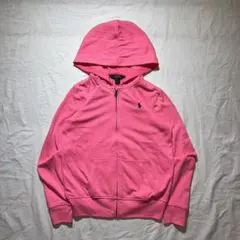 ポロ パーカー 正規品ピンクレディースSサイズ 2025年最新】POLO RALPH LAUREN カラー：ピンク系 パーカーの