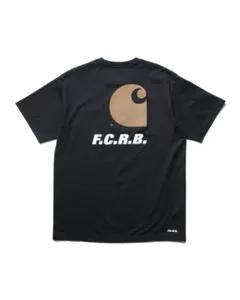F.C.R.B. ブラック Tシャツ ポケット付き