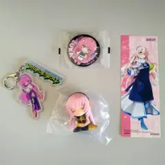 巡音ルカ セット　缶バッジ　キーホルダー　肩ズン　非売品ステッカー