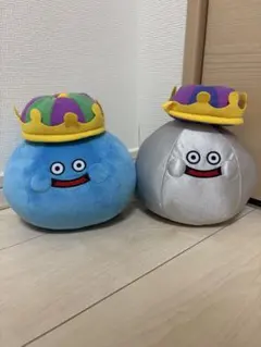 ドラゴンクエスト　AM　ふるふるぬいぐるみ　キングスライム＆メタルキング