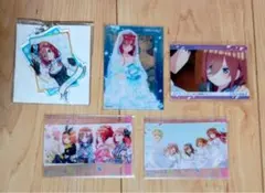 五等分の花嫁　中野三玖　アクリルキーホルダー、カードセット