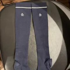 Munsingwear ペンギン刺繍 ハイソックス ネイビーのサムネイル