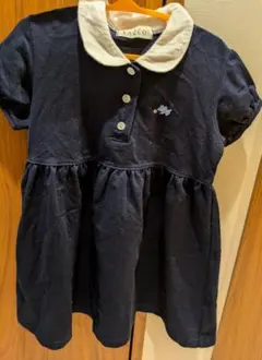 SACCO ネイビー 半袖 ワンピース 110cm