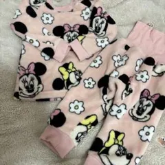 バースデイ ミニーちゃん ディズニー モコモコパジャマ 80