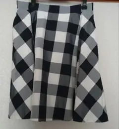 【みかん様専用】ギンガムチェック　スカート　エフデ