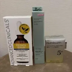 美容液セット（Advanced Clinicals, VT, numbuzin）
