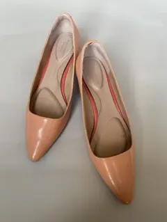 【値下げしました！】ROCKPORT 本革 ピンク ローヒール パンプス