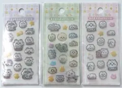 【正規品】ちいかわベビーシール　ミニミニぷっくりシール　3枚セット