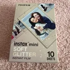 instax mini インスタントフィルム soft glitter 10枚