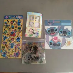 リロ&スティッチ　シール4種　プクプクシール未使用